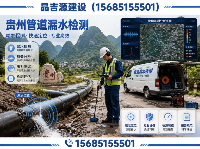 贵阳贵州管道漏水检测展示图