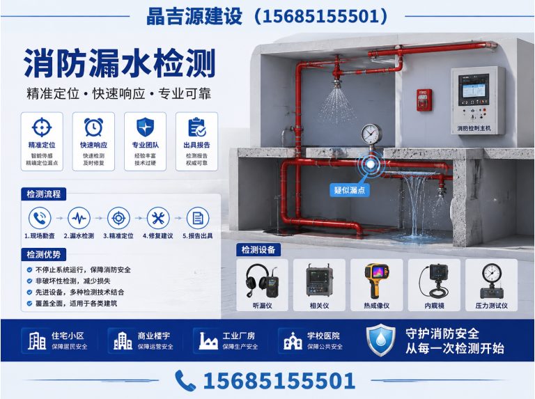贵阳消防漏水检测展示图