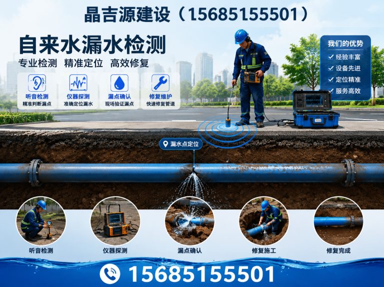 贵阳自来水漏水检测展示图